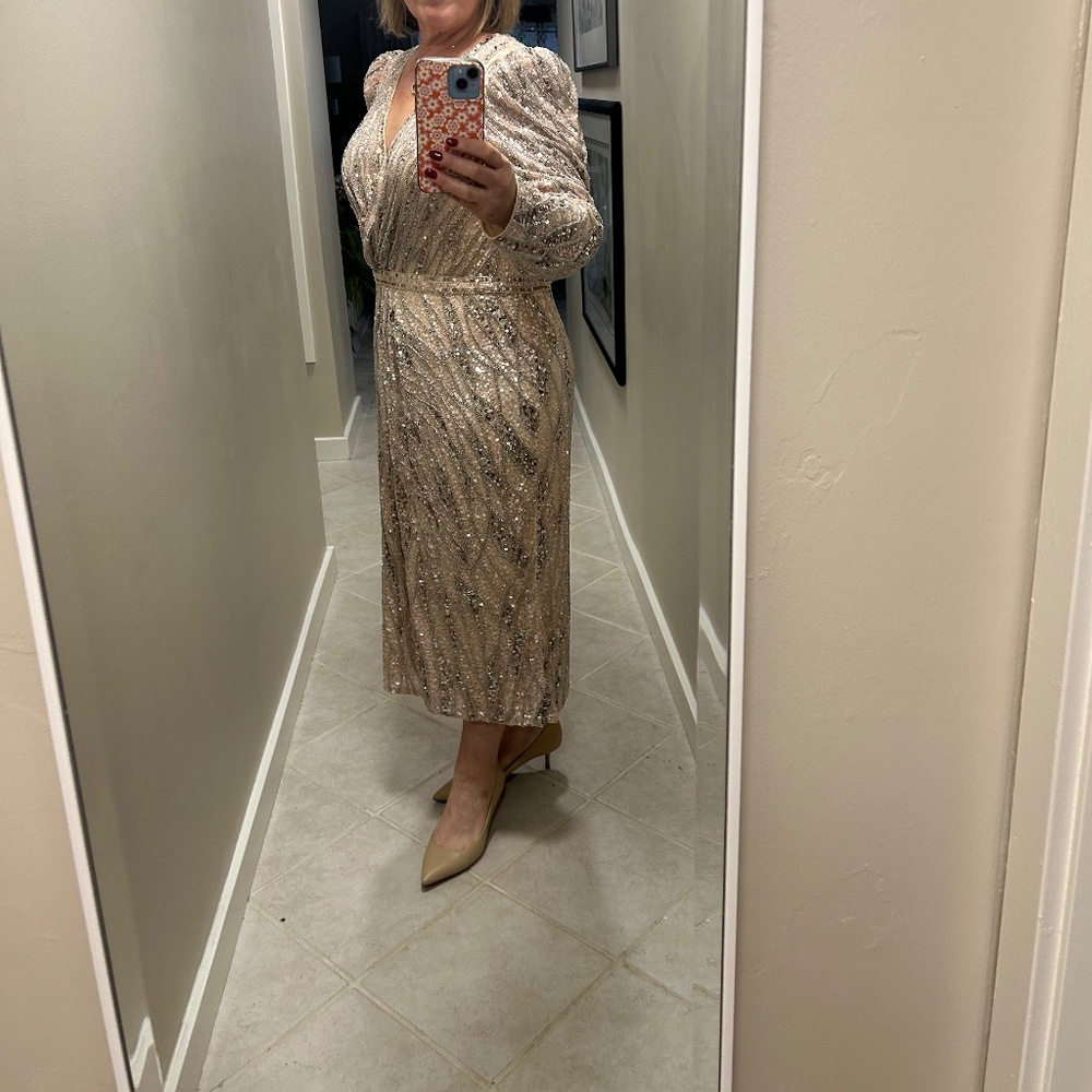 Stunning Mac Duggal Sequin Dress